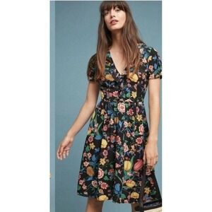 sky blue midi dress with sleeves Light Blue Midi Summer Dress with Short Sleeves Light Blue / XSmall